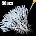 50/150/300pcs Adhesive Dispenser Accessories Fine Glue Nozzle Plastic Glue Bottle Head Glue Precision Tool Suitable For Making Oasis Select 50pcs