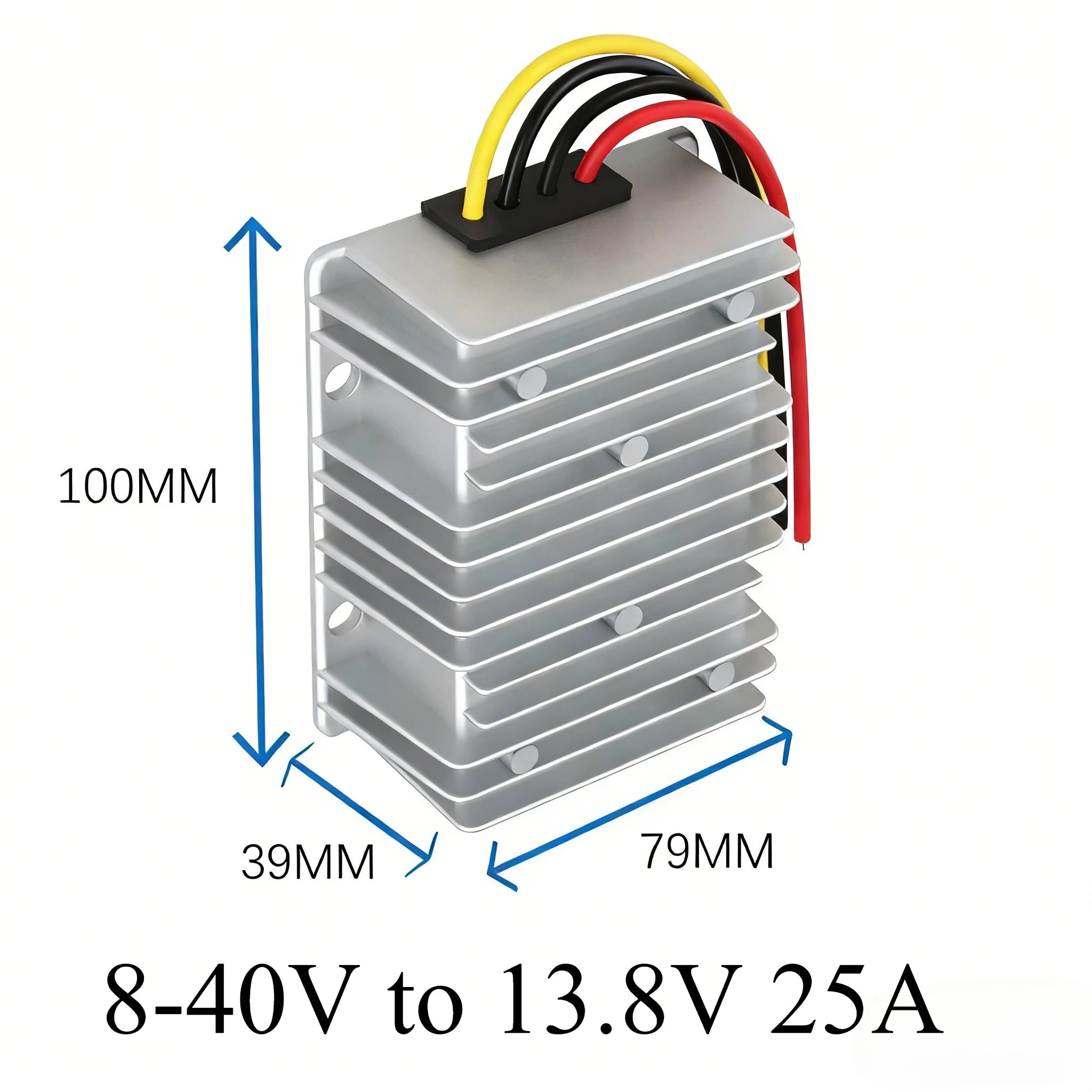 8-40V 12V 24V 36V to 13.8V 12V 30A-1A Voltage Stabilizer Regulator Automatic Buck Step-down Power Module DC Boost Converter Oasis Select 8-40V to 13.8V 25A