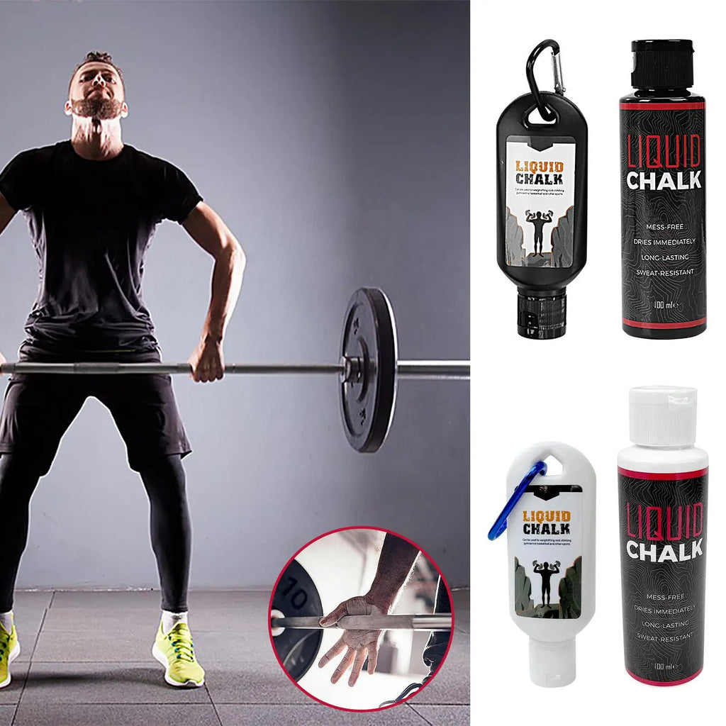 Liquid Chalk Sports Magnesium Powder Grip Anti Slip Grip Lifting Cream For Fitness Weight Lifting Climbing Gym Sports Chalk Oasis Select