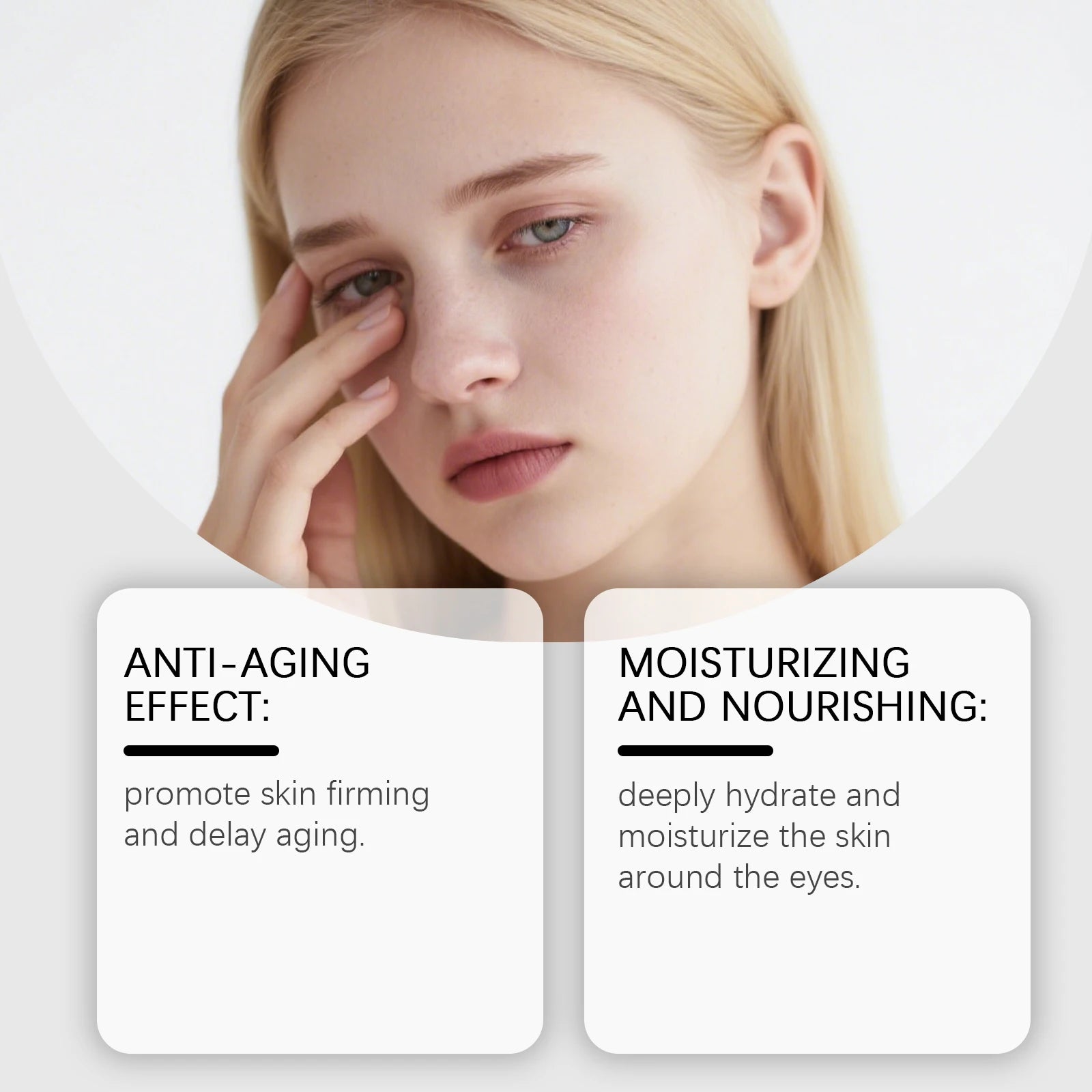 Instant Firm Eye Tightener Cream Lightens Fine Lines Dark Circles Reduces Puffiness Eye Cream Lifting Nourishing Eye Care Cream Oasis Select