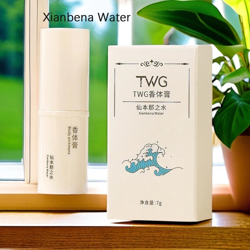 Portable Solid Fragrance Body Cream – Long-Lasting Natural Scent Solid Fragrance Cream Oasis Select Xianbena Water
