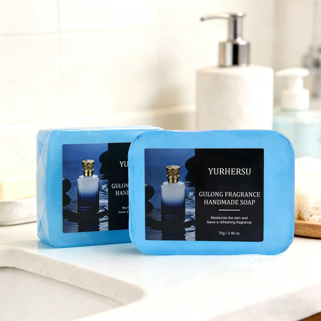 YURHERSU Natural Essential Oil Handmade Soap – Woody Scent Handmade Soap Bar Oasis Select