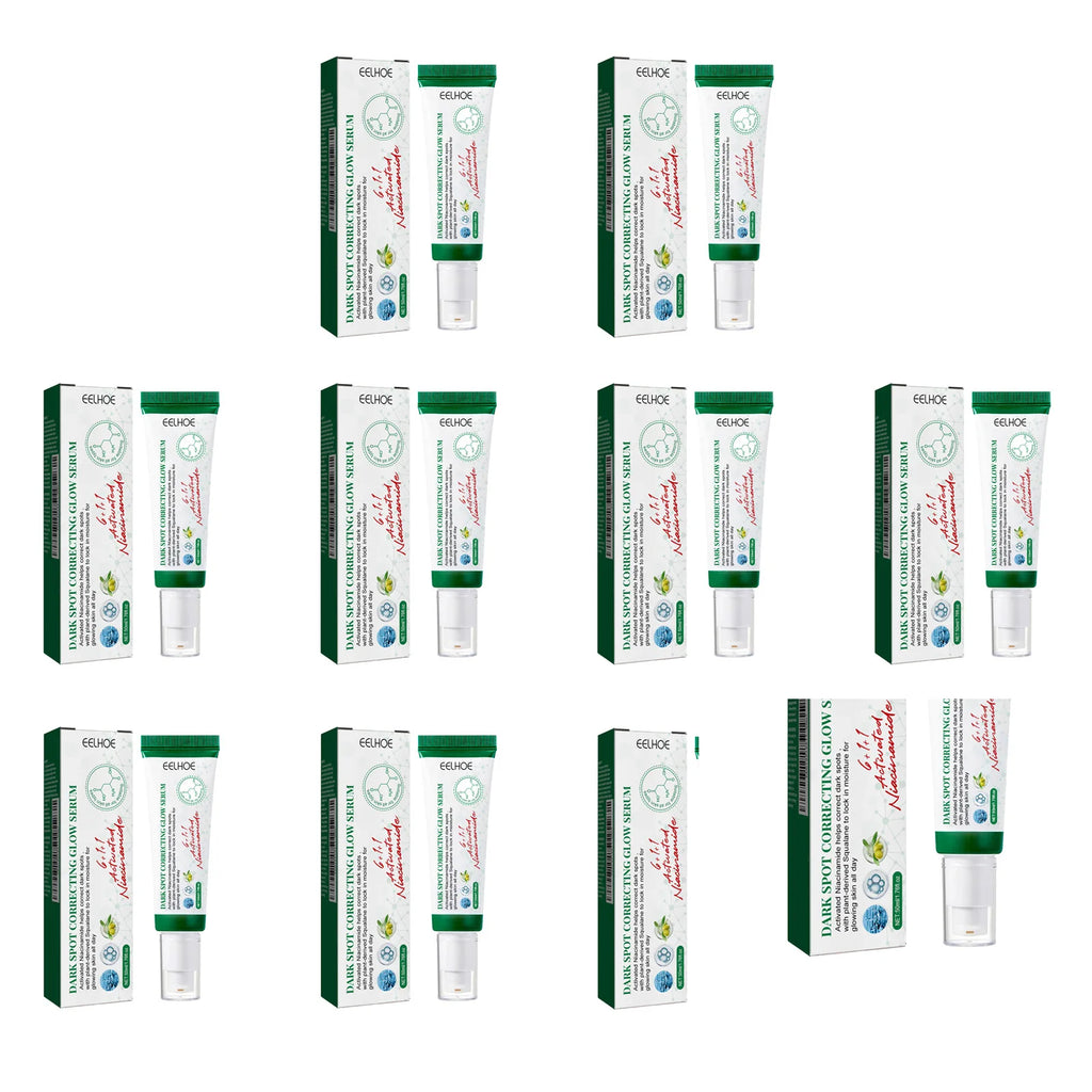 Nicotinamide Dark Spot Corrector Facial Serum Fade Melanin Acne Freckles Removal Brightening Improve Dull Face Care Essence Oasis Select 10Pcs