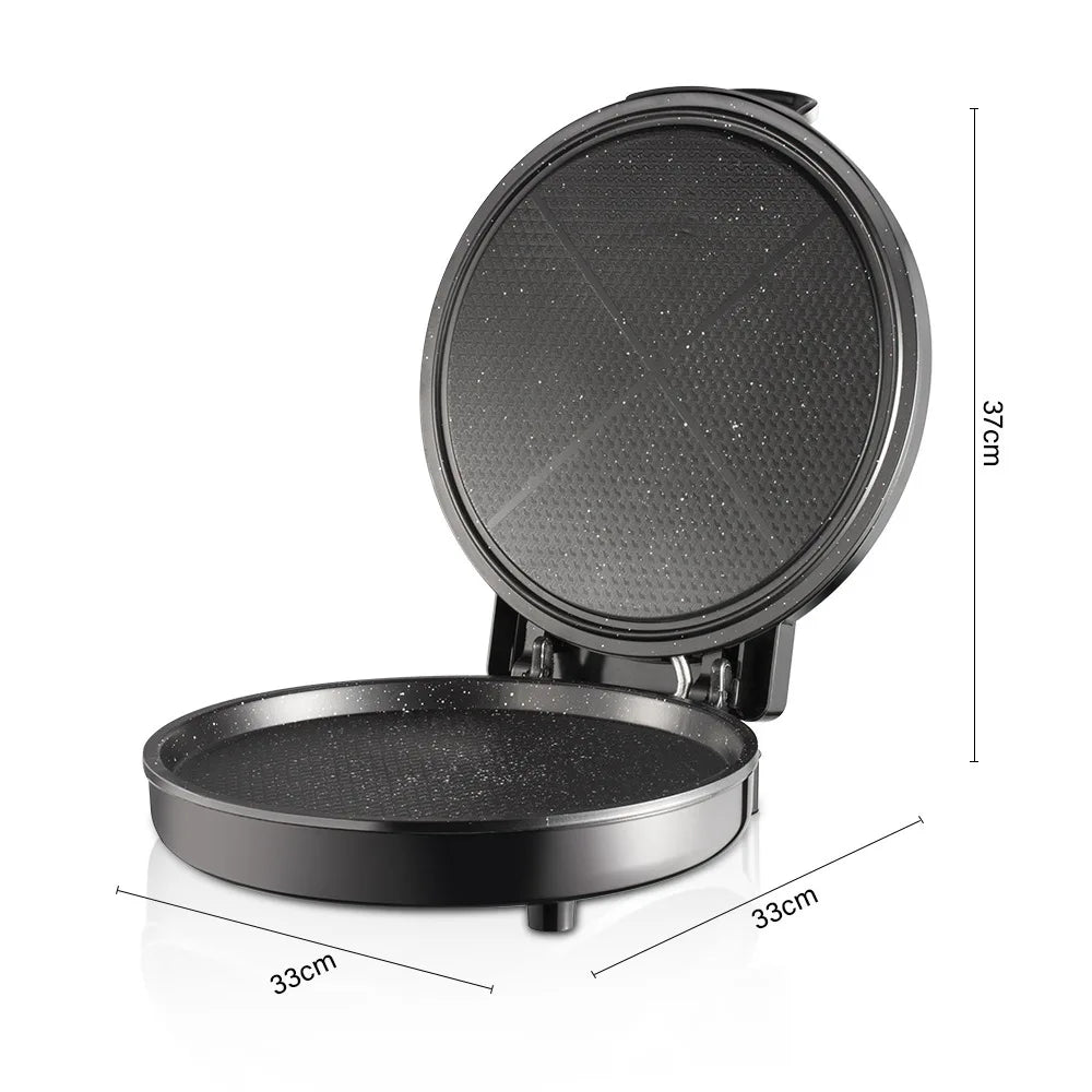 Electric Pizza Oven & Double-Sided Griddle | Multifunctional Pan