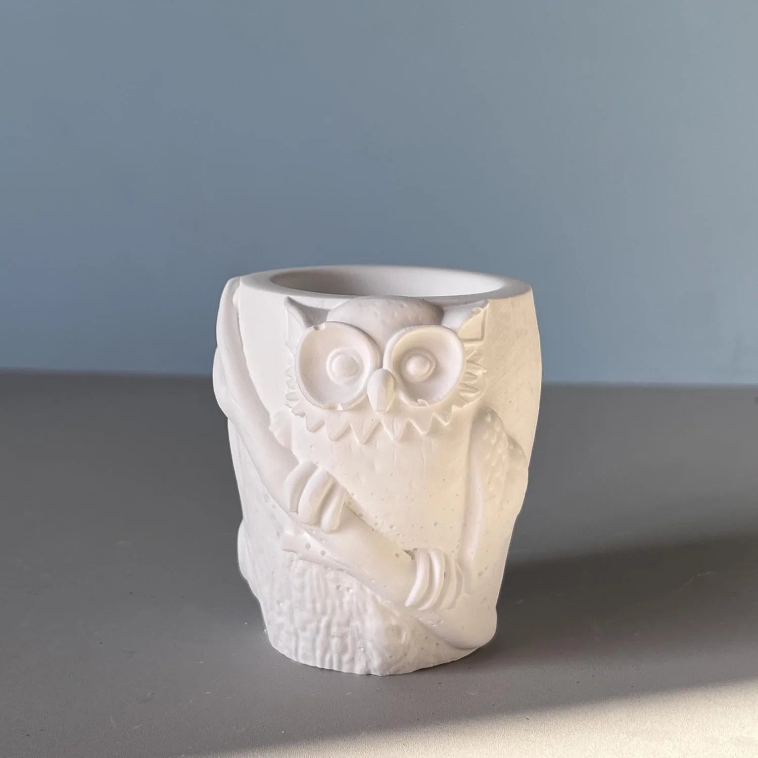 Cement Planter Mold Flexible Owl Silicone Mold Scented Candles Mold High Quality For Art Creation Home Decoration Diy Crafts Oasis Select