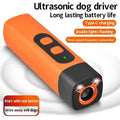 Safe Humane Long Range Anti-Barking Rechargeable Ultrasonic Pet Training Device Dog Barking Deterrent Trainer for All Dogs Oasis Select orange