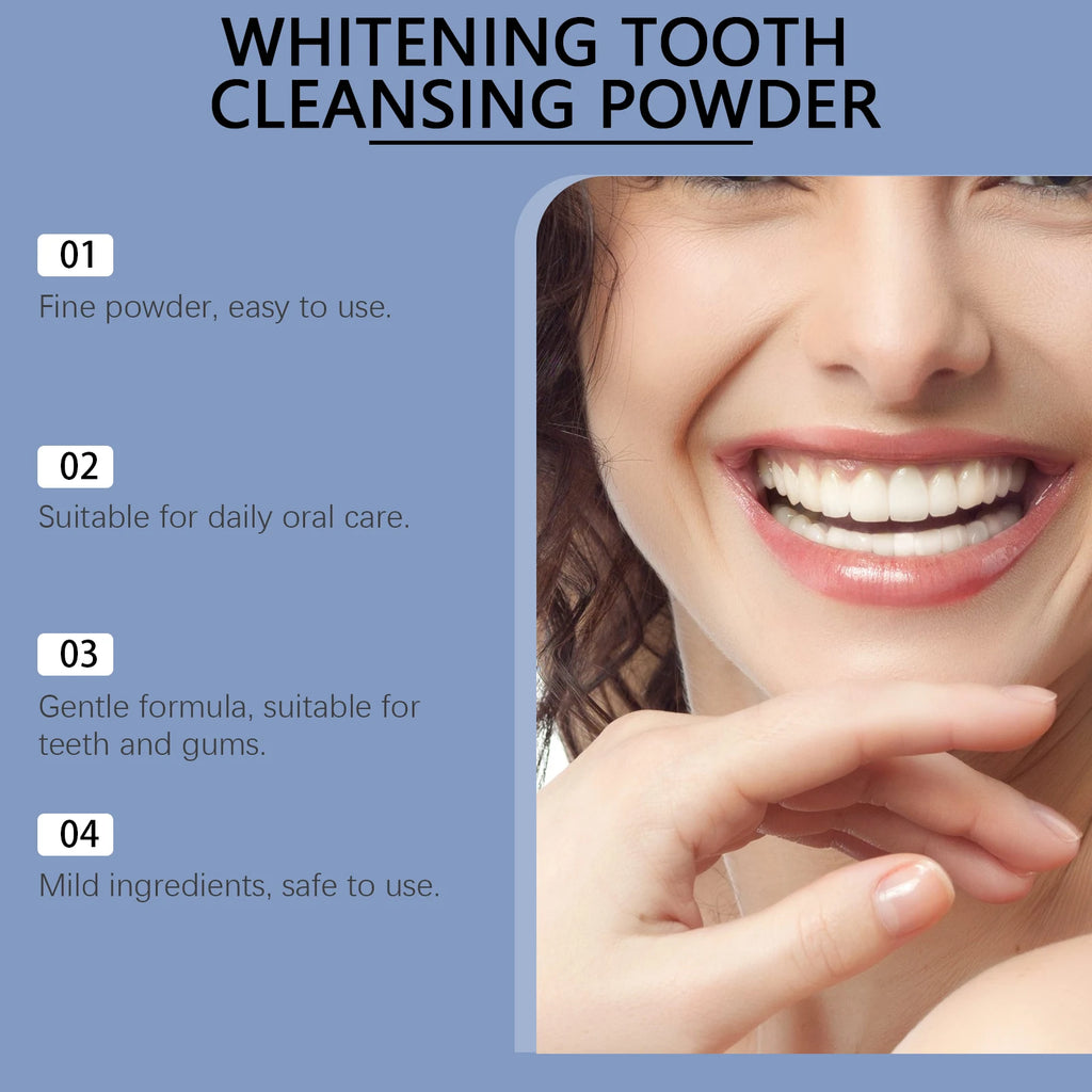 Probiotic Tooth Whitening Powder Remove Stain Calculus Enamel Repair Fresh Breath Oral Hygiene Cleaning Tooth Bleaching Powder Oasis Select