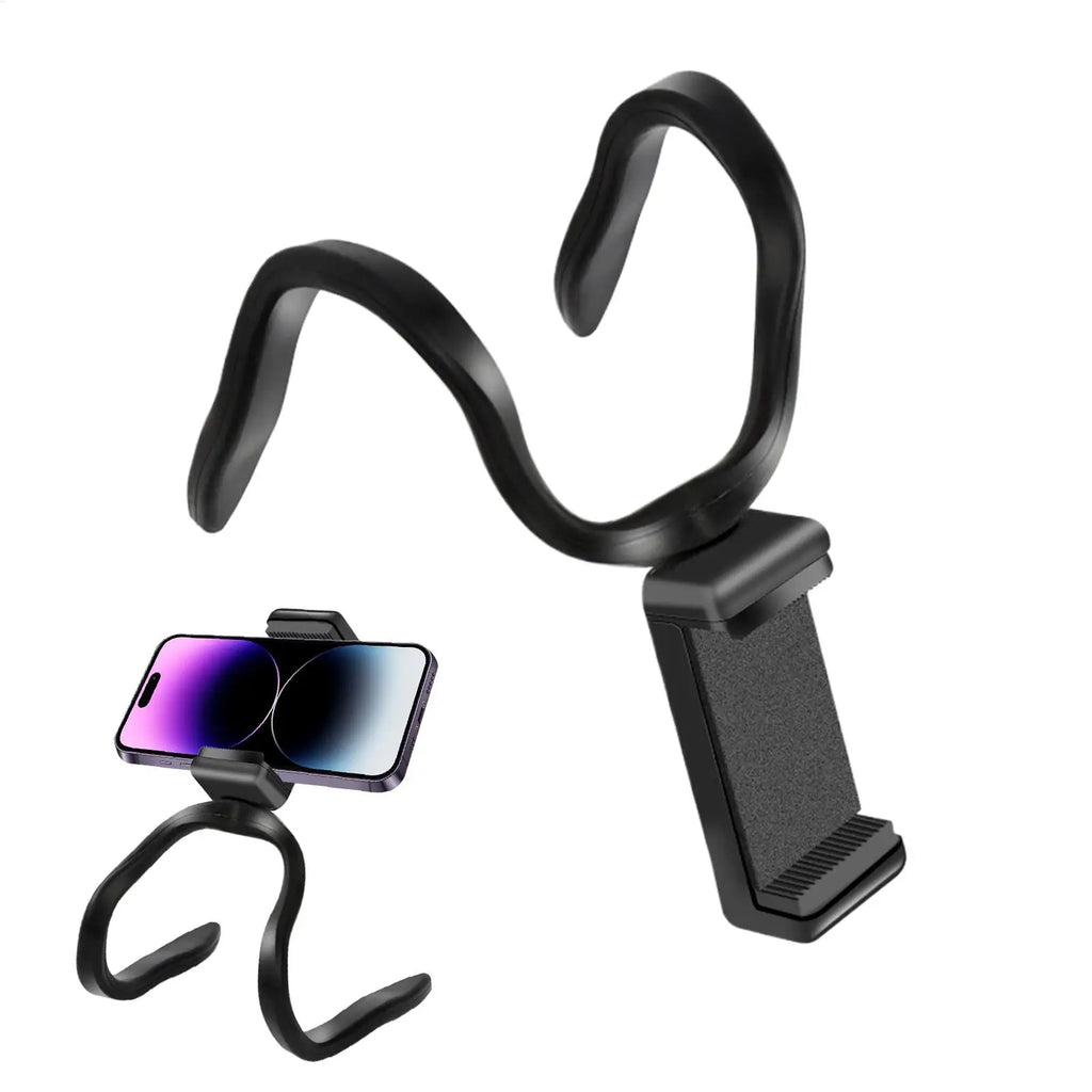 Phone Mount for Treadmill Rotation Cellphone Stand for Strollers Bendable Treadmill Phone Rack for Stroller Elliptical Car Oasis Select