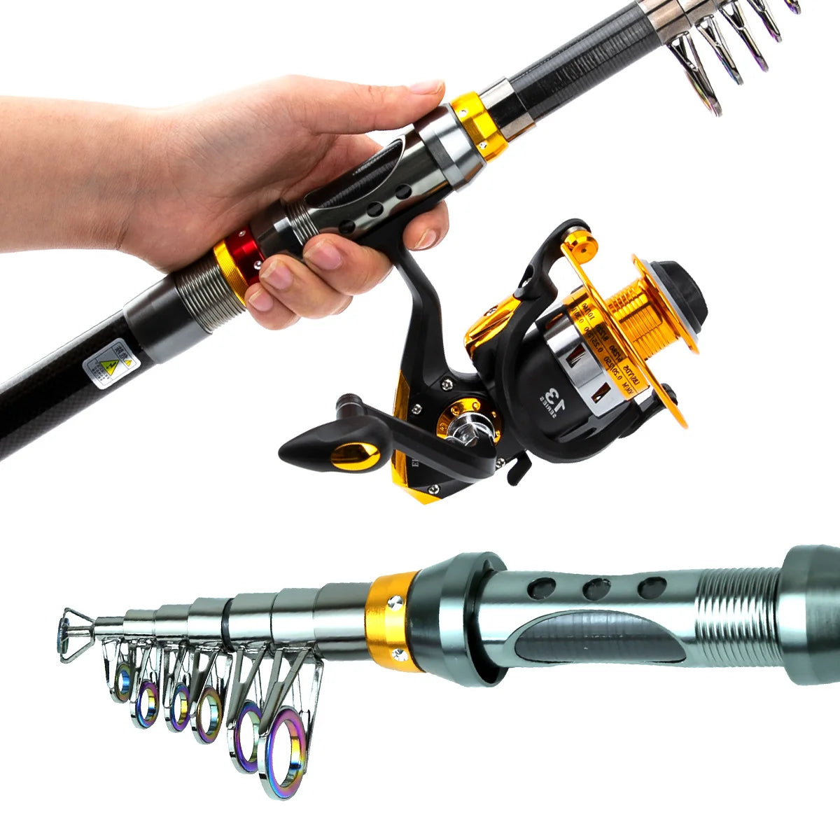 Carbon Road Ya Rod Set Universal Straight Handle Spinning Wheel Fishing Rod Full Range Ya Rod Oasis Select