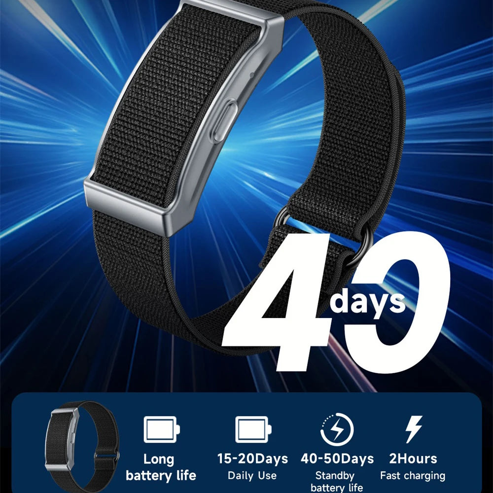 Sports Screenless Smart Bracelet Sleep Heart Rate Monitor New Couples Wristband Waterproof Outdoor Health Wristwatch Men Women Oasis Select