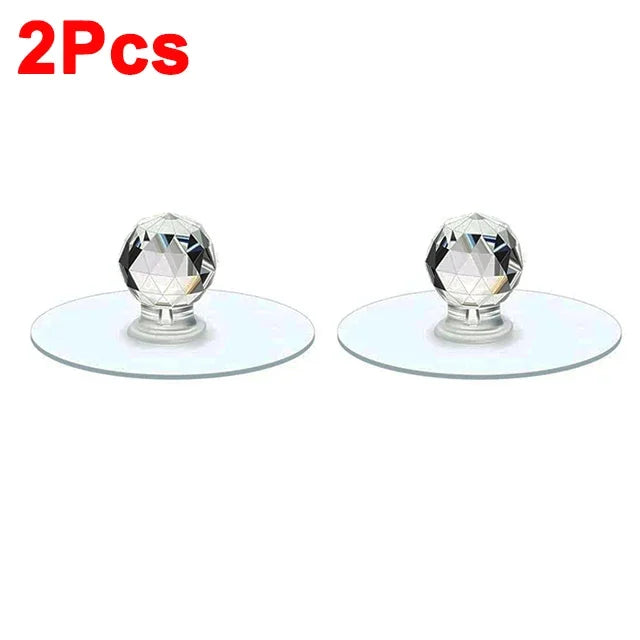 Self-Adhesive Drawer Knobs – Punch-Free Cabinet Handles 2–10pk Cabinet Drawer Knob Oasis Select 2pcs