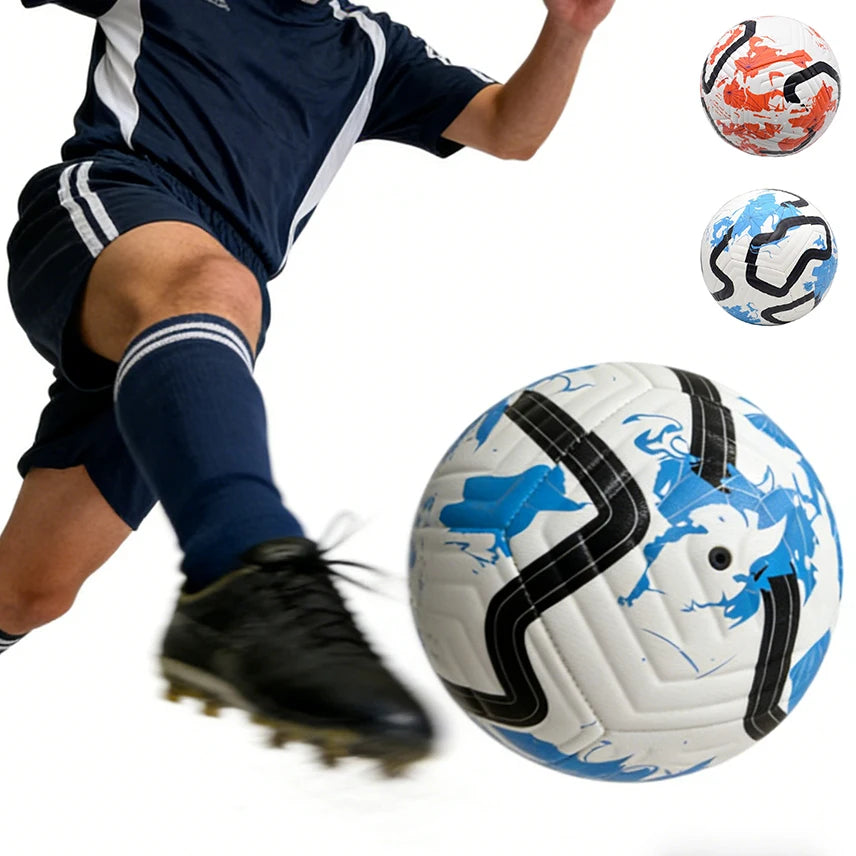 Size 5 Soccer Ball Soft Cover Training Ball for Club School Sports Games Ideal Birthday All Weather Youth Adult School Gift Oasis Select