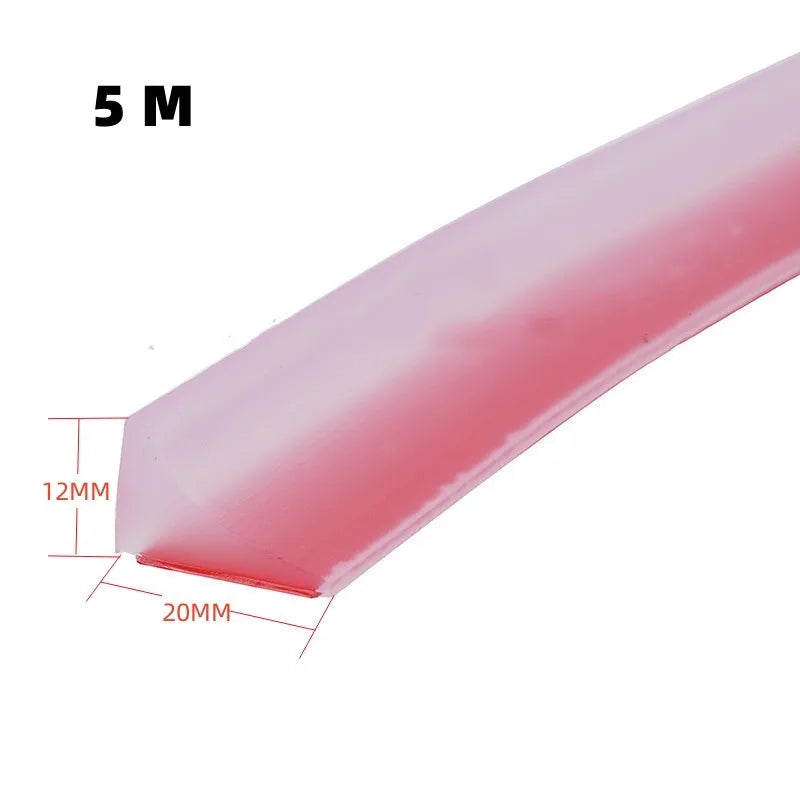 Silicone Shower Water Stopper – Self-Adhesive Seal Strip