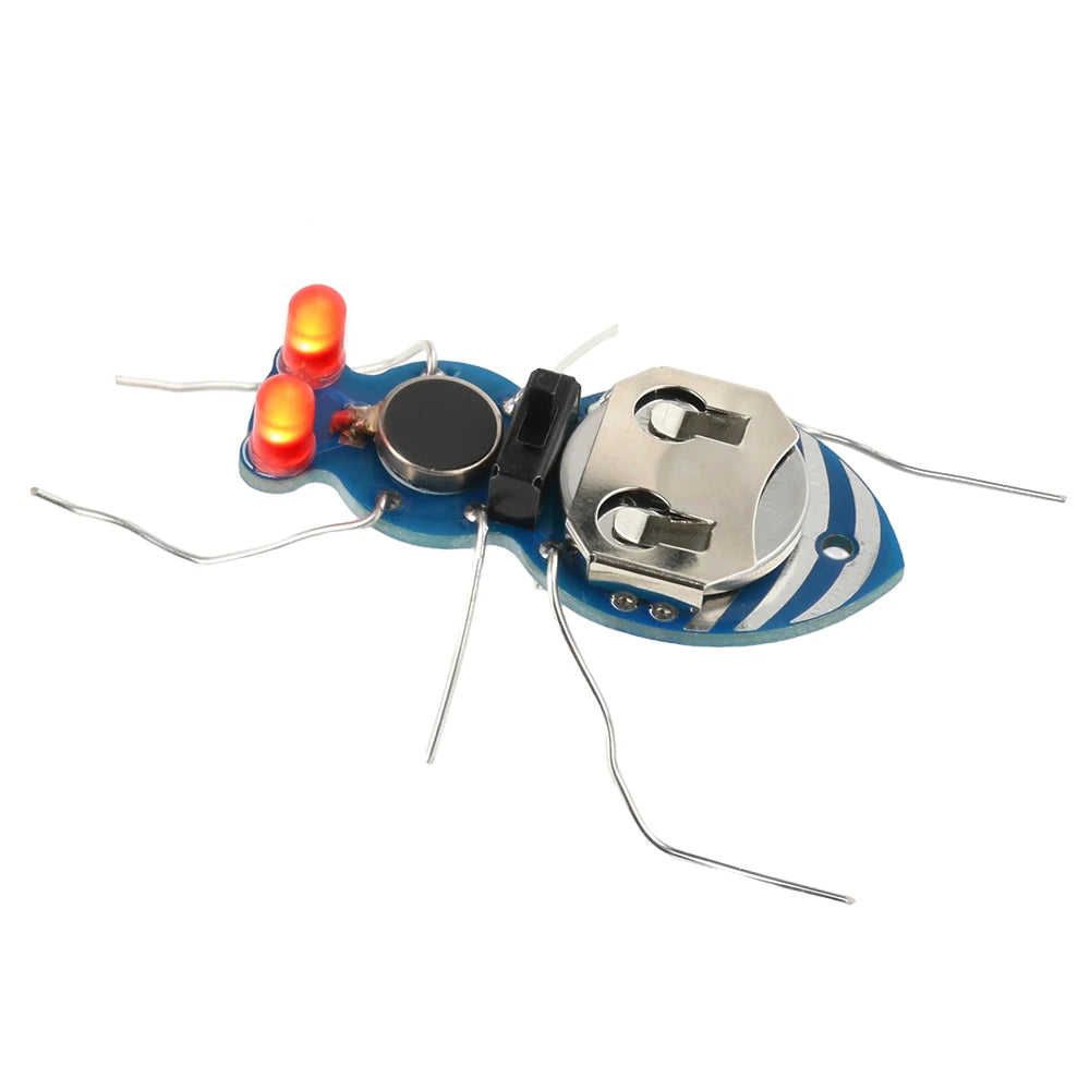 Insect Model Electronic DIY kit Beginners Exercise Welding PCB Built-in Vibration Motor Fun Creative Gifts for Electronic Sports Oasis Select