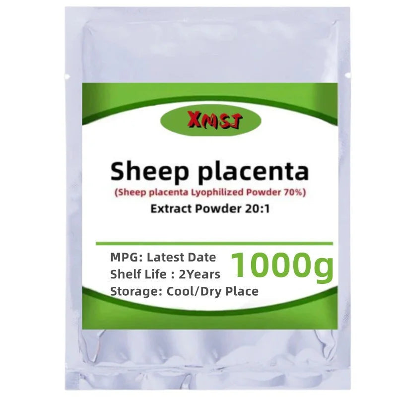 Sheep Placenta Lyophilized Powder 70% | Skin Brightening 50g–1kg Skin Brightening Powder Oasis Select