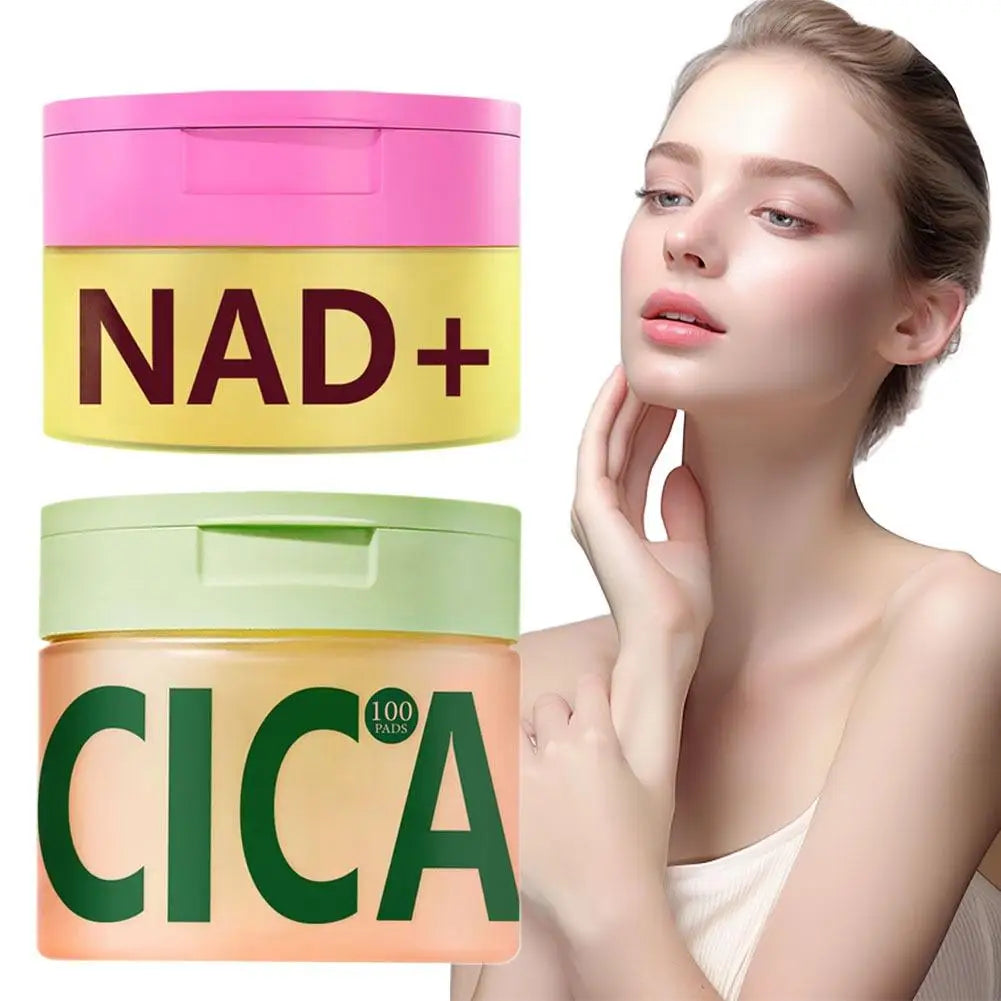 NAD+ Cream & Centella Asiatica Polishing Pads Skincare Kit
