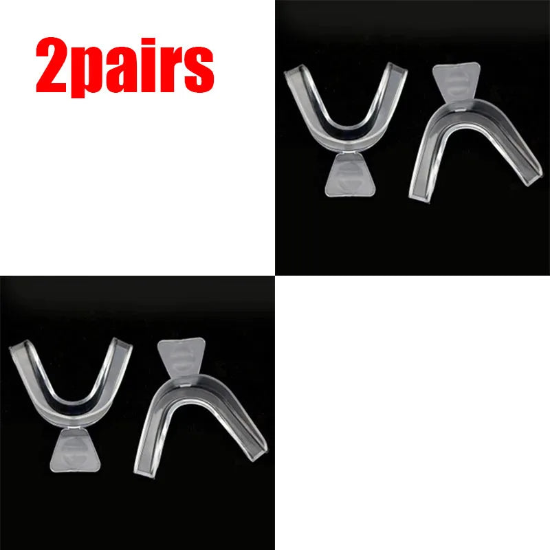 1/2/3/4/5/6pairs Transparent EVA Mouthguard - Breathable Sports Dental Protector For MMA, Boxing, Kickboxing, Taekwondo Training Oasis Select 2pairs