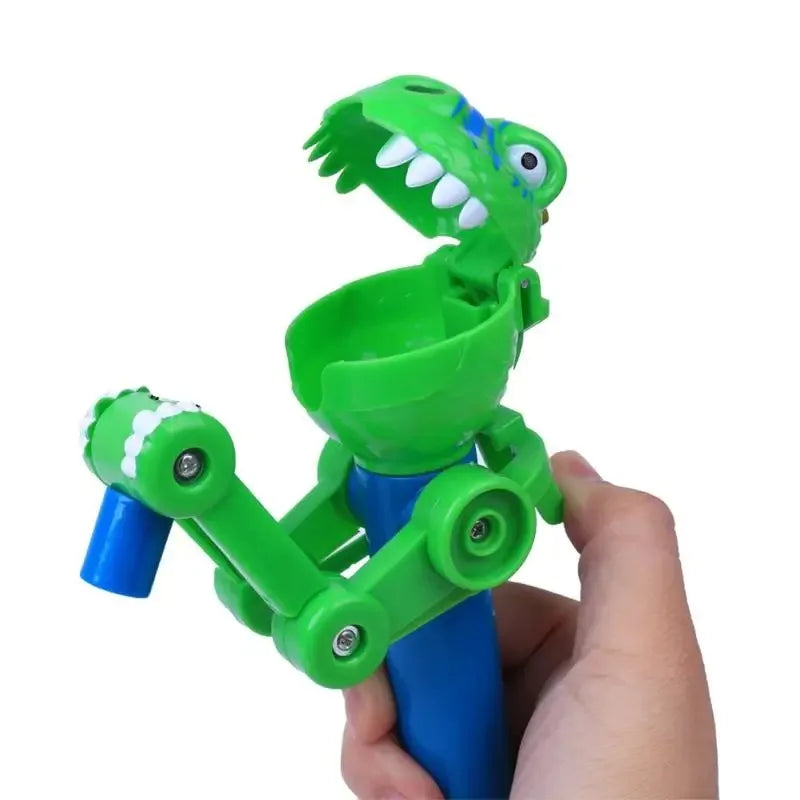 Candy Storage Cool Decompression Toy Gifts for Kids Creative Lollipop Robot Holder Dinosaur Eat Lollipop Pop Ups Case Oasis Select