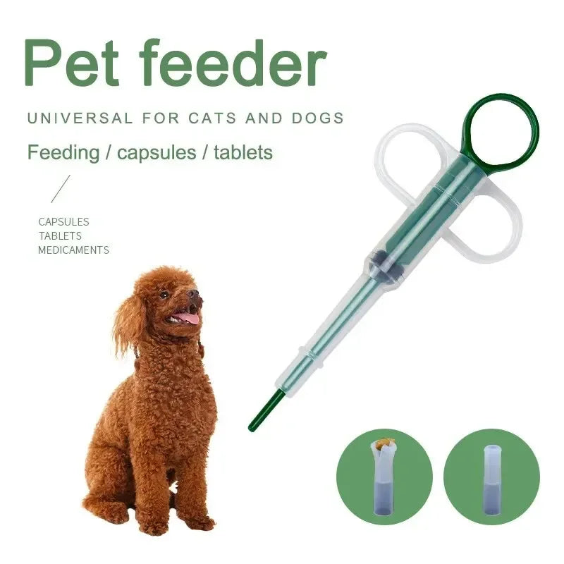 Pet Medication Dispenser, Pressing Feeding Stick for Cats and Dogs, Eating Pills, Pills, Medication Artifacts, Pet Sickness Care Oasis Select