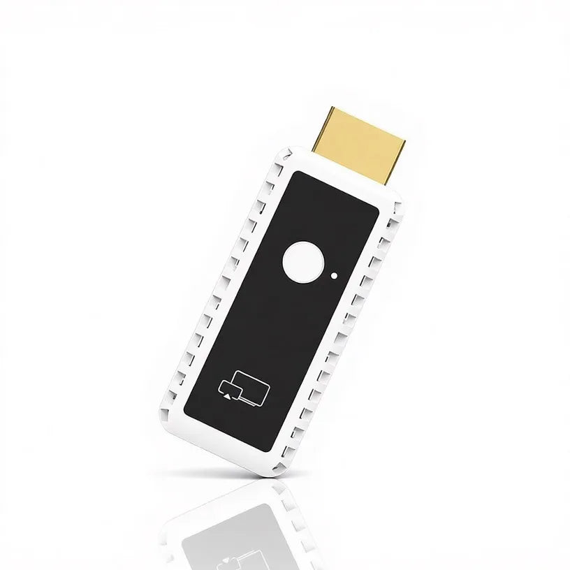 5G Low Latency Screen Mirroring Dongle No Delay Wireless Display Adapter HDMI-Compatible TV Stick for Gaming iOS Android Mac Oasis Select