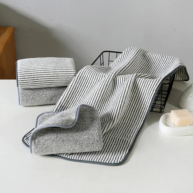Cotton Towel Bathroom Strong Absorbent Thickened Face Towel Soft Non-shedding Adult Towel Hotel Travel Household Gift Oasis Select