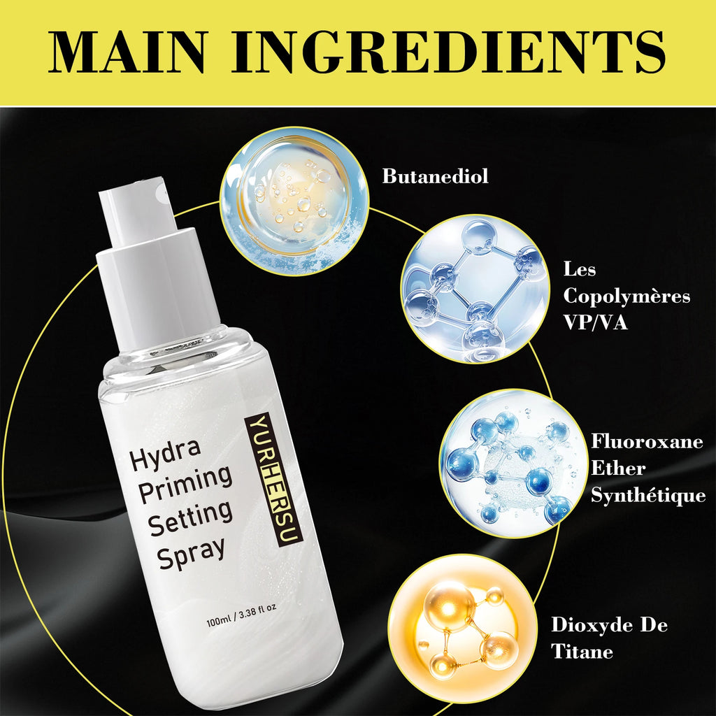 YURHERSU Quicksand Makeup Setting Spray – Waterproof 100ml