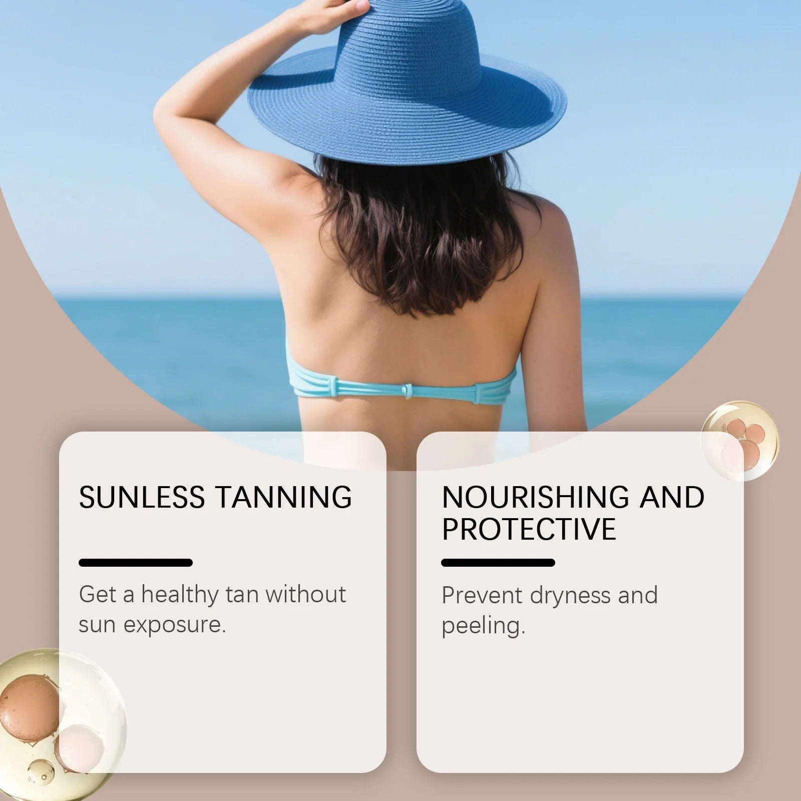 Coconut Self-Tanning Stick – Sun-Free Bronze Glow | 30g Self-Tanning Stick Oasis Select