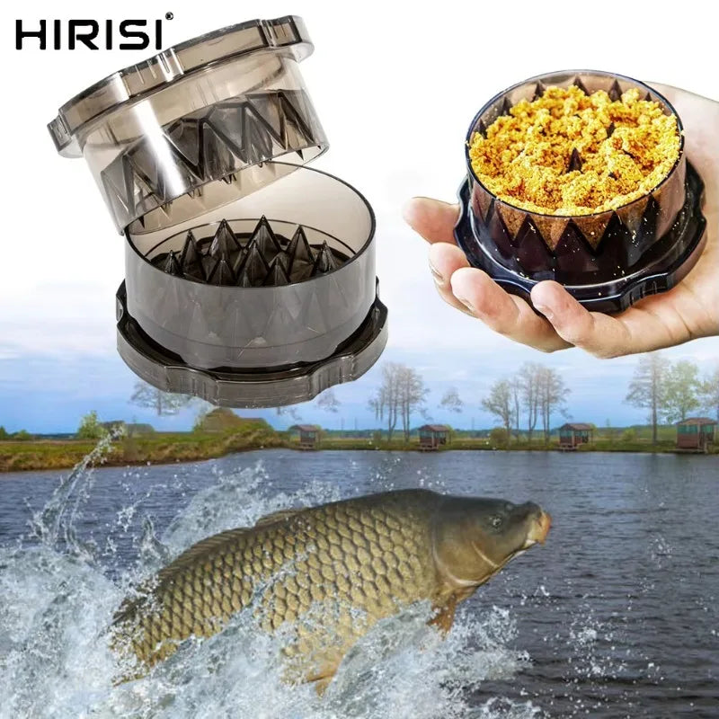 2026 Hot Sale！Hirisi Carp Fishing Bait Boilie Crusher Grinder Box Pellets Making WB11 Fishing Tackle Accessories for Boilies Oasis Select
