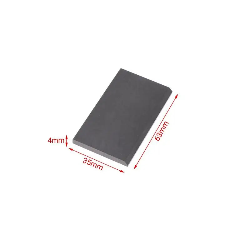 Vacuum Pump Carbon Blades 1PCS 4mm Thick High Performance Dedicated Parts for Workshop Vacuum System Regular Replacement Oasis Select A1