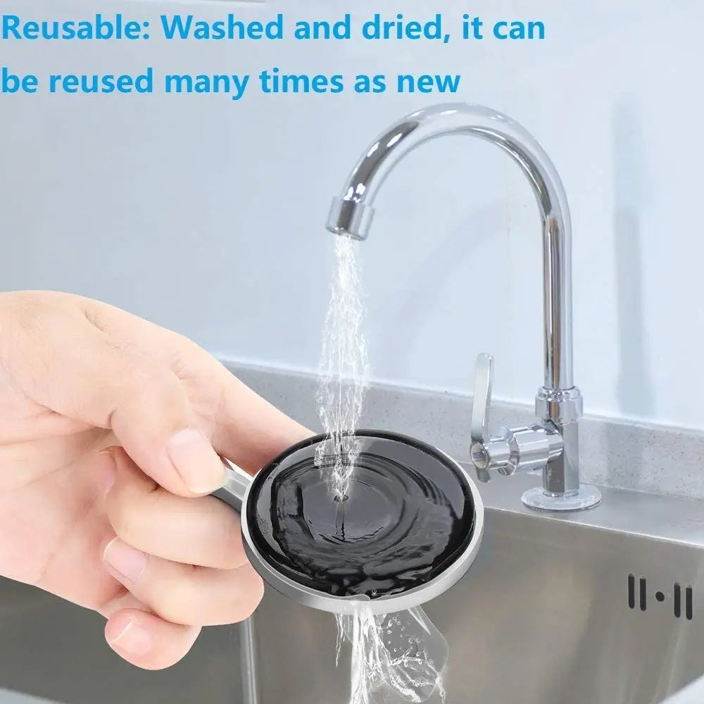 Removable Polished Easy to Install Chrome-Plated Organization Bathroom Shower Suction Cup Hooks Oasis Select