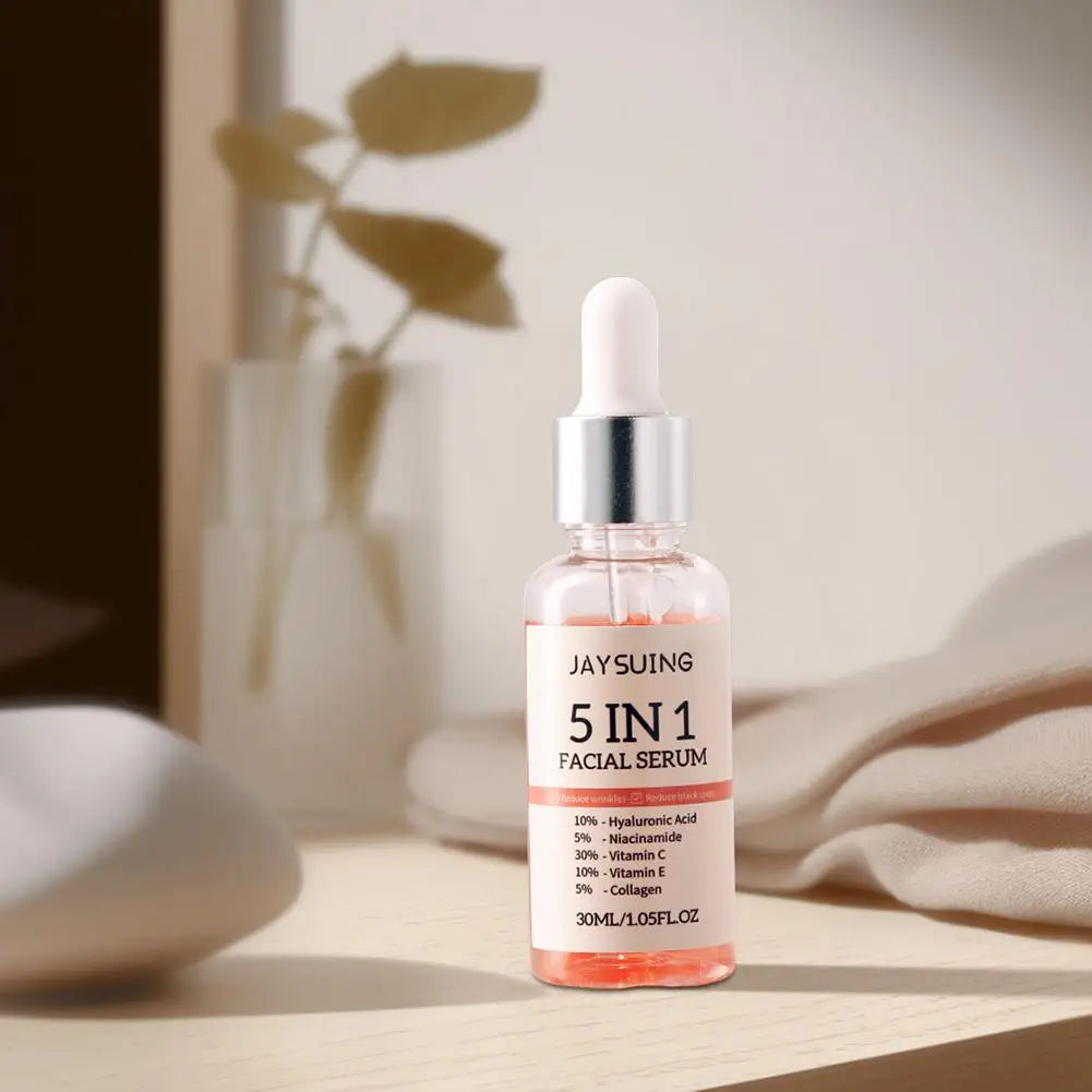 5-in-1 Vitamin C & Hyaluronic Acid Face Serum 30ml Face Serum Oasis Select