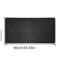 1pc Extra Large Mouse Pad - Extra Large Non-Slip Mouse Pad for Gaming & Computer Keyboard, Office Desk Mat, Kawaii Desk Pad Oasis Select Dark Grey 90x30cm