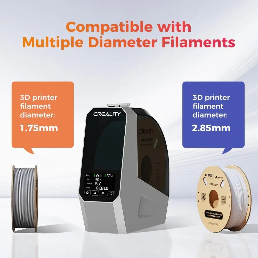 New Creality Space Pi Filament Dryer Box Upgraded Filament Storage Dehydrator 1kg 3D Printer Filament Dryer Box Storage Holder Oasis Select