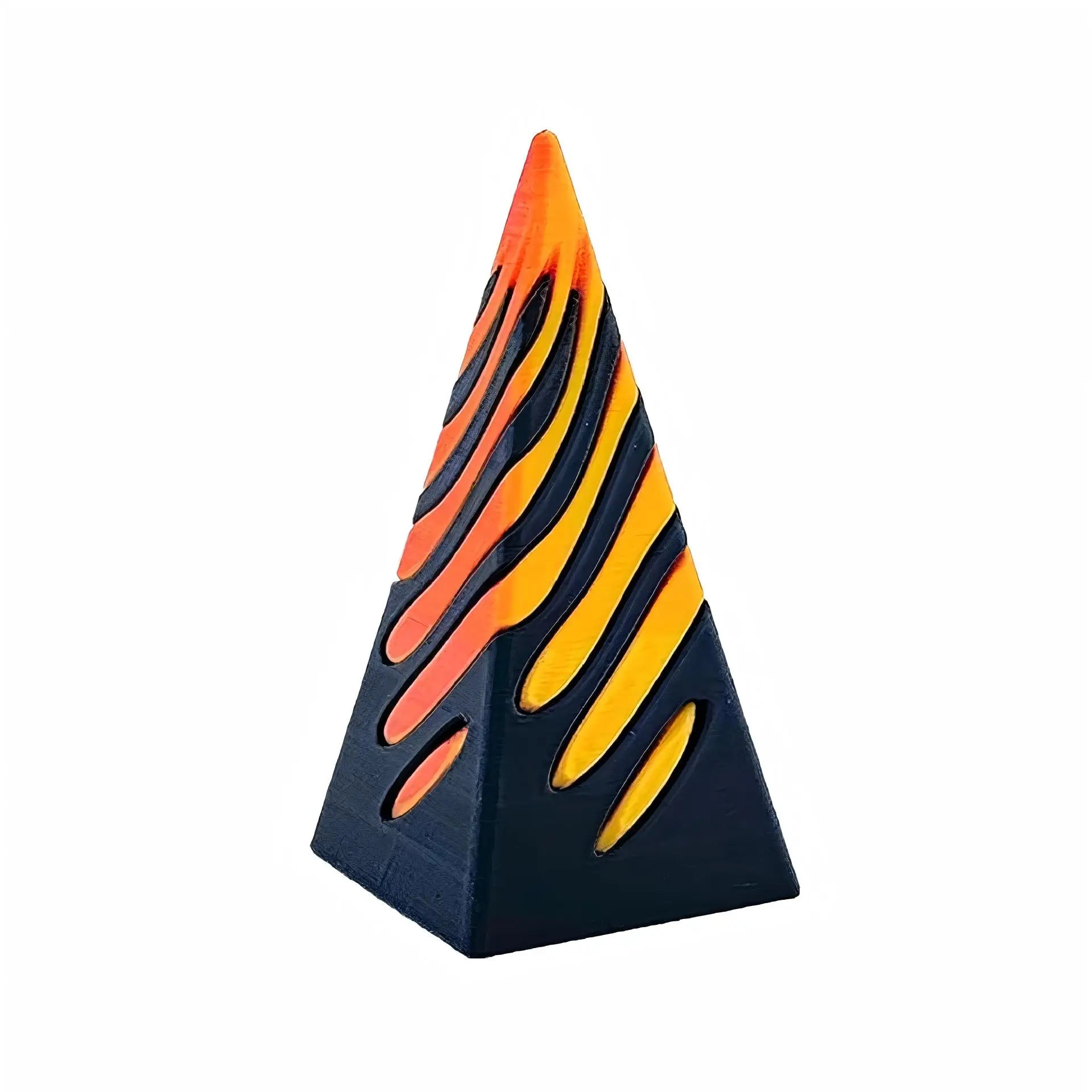 3D Printing Decompression Spinning Toy Through Pyramid Toy Spiral Cone Helix Screw Passthrough Sculpture Decor Toy Oasis Select 18