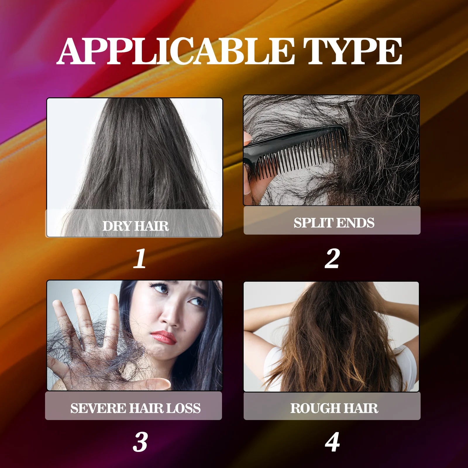 Hair Conditioner Hair Mask Improves Frizzy Tangled,Repair Dry and Damaged, Prevents Hair Breakage & Splitting Hair Care Products Oasis Select