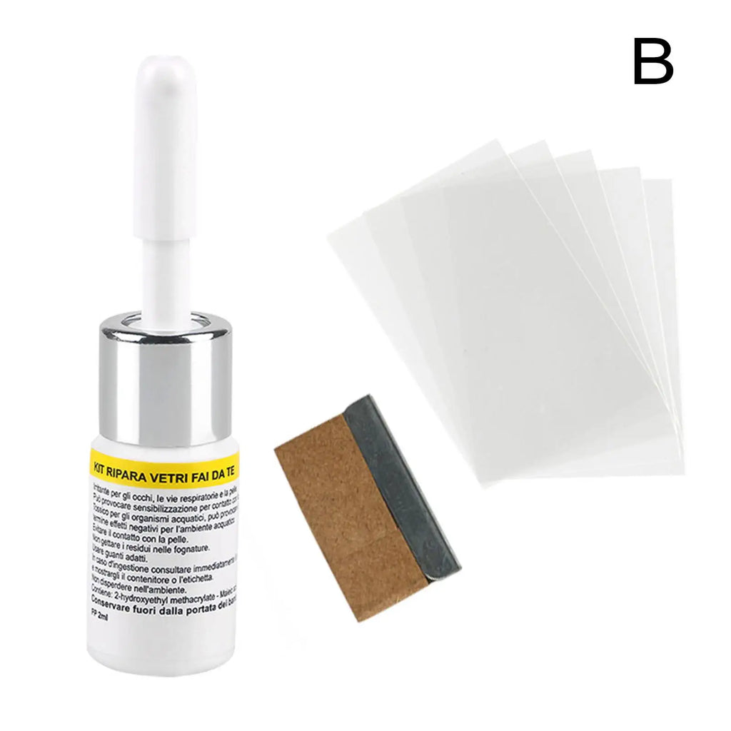 Car Windshield Cracked Repair Tool Upgrade Auto Glass Repair Fluid DIY Auto Window Scratch Crack Restore for Car Accessories Oasis Select B