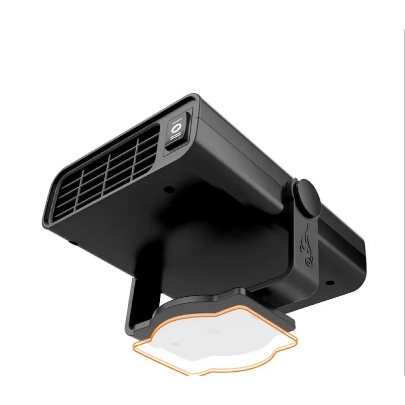 Winter Car Heater Fan 12V/24V 200W Electric Cooling Heating Auto Windshield Defroster Defogging Demister Car Anti-Fog Heater Oasis Select