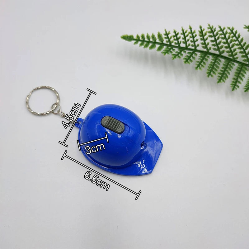 SUSU 1pc Portable Mini LED Helmet Shape Beer Bottle Opener Kitchen Tool Accessories Keychain Pendant Oasis Select