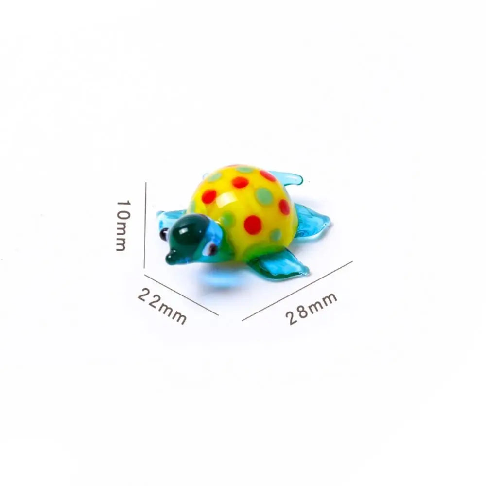 Lifelike Miniature Turtle Figurine | Aquarium & Desktop Decor