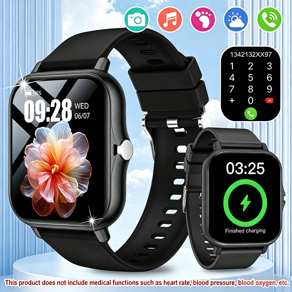 ERUN 1.83" Smart Watch with Bluetooth Calling | Men & Women