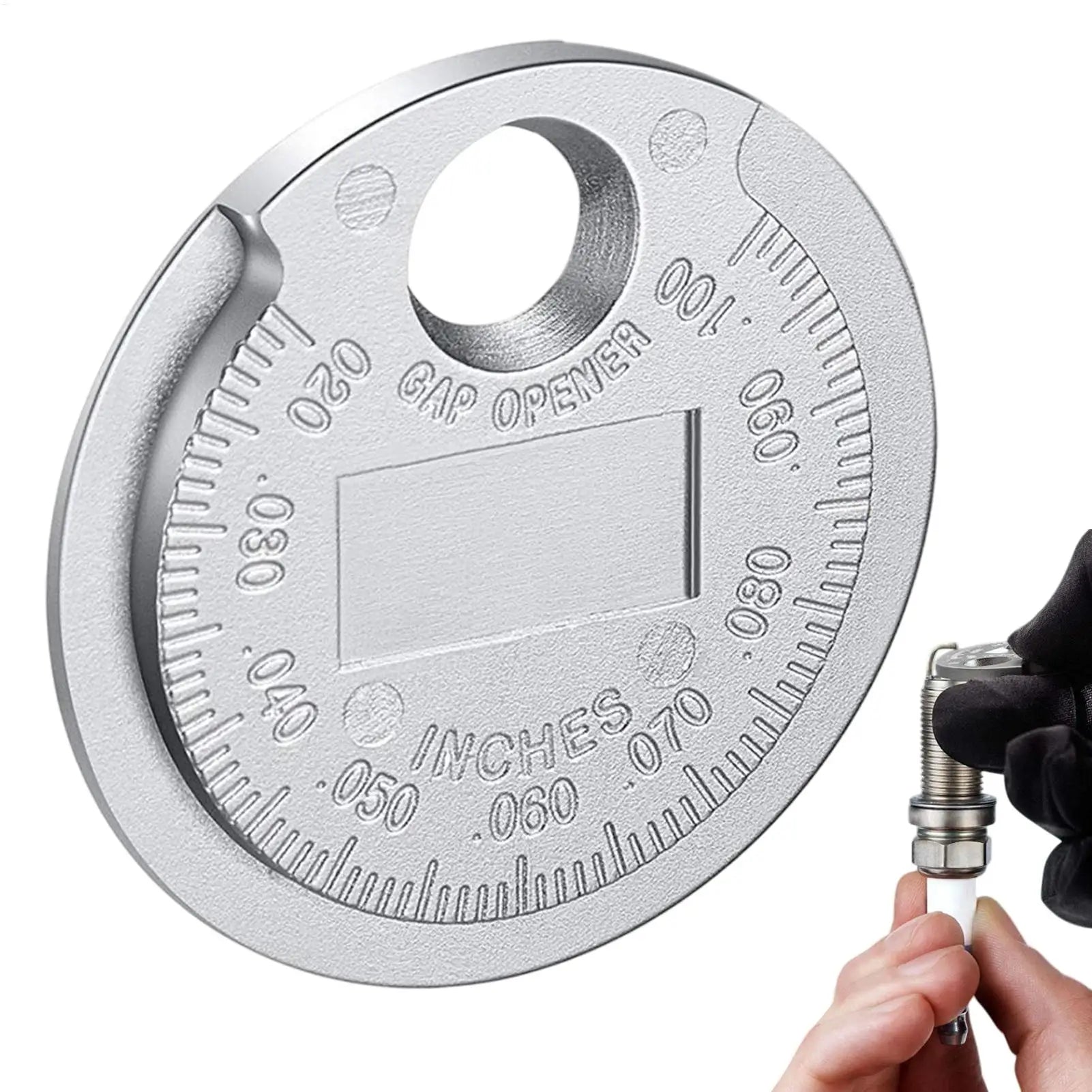 Spark Plug Gap Tool 0.6-2.4mm Car Spark Plug Gap Gapper Tool Accurate Tester Car Accessories for Automotive Engine Lawn Mower Oasis Select