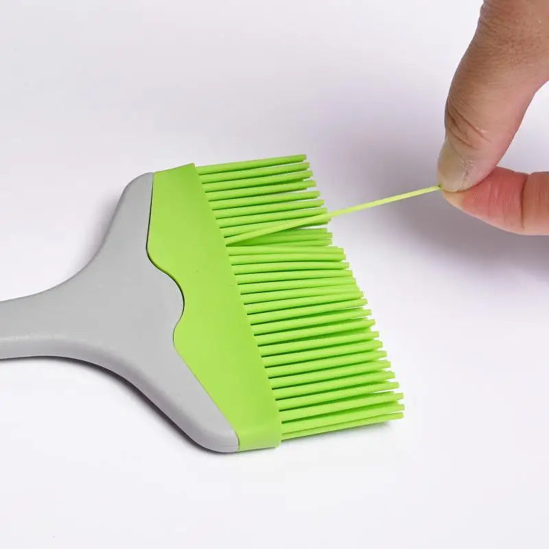 1pcs Split Silicone Oil Brush Large Size Outdoor BBQ Brush Household Sauce Brush 9CM Wide Baking Brush Oasis Select