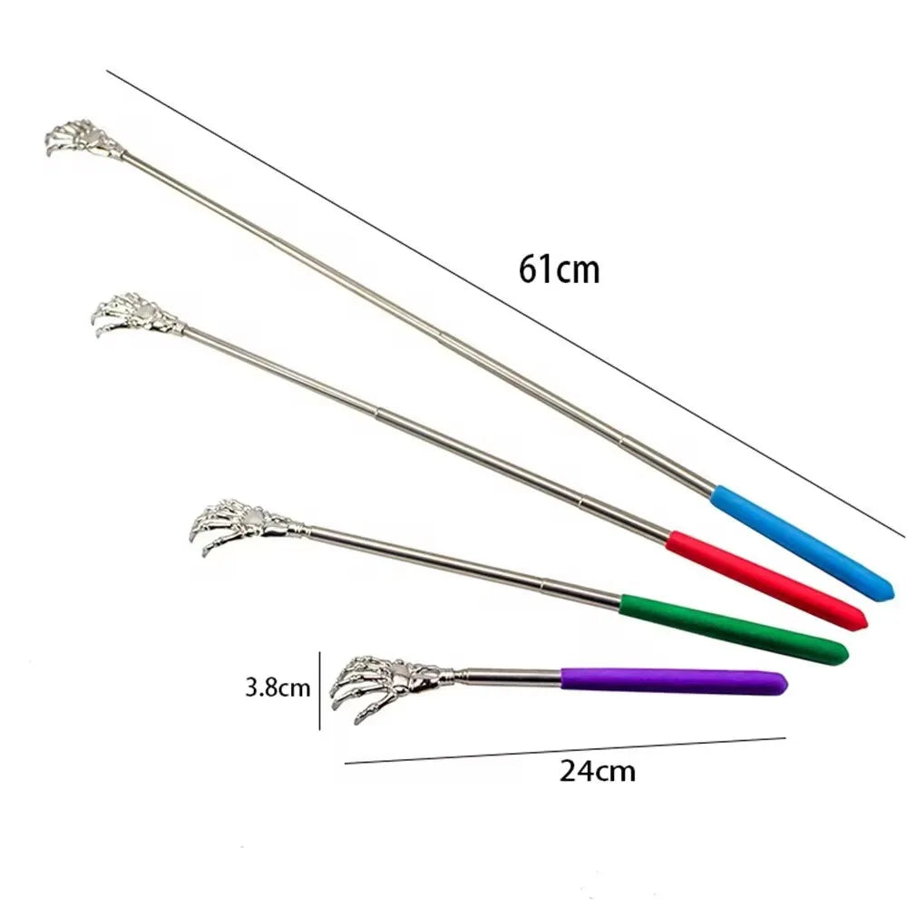 Retractable Stainless Steel Back Scratcher – Portable, 1PC