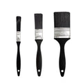 3pcs Thickened Paint Brush Apply Evenly Cleaning Tool Plastic Handle Brush Plastics Solid Wall Brushing Tools Wall Painting Oasis Select black