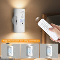 Motion Sensor LED Wall Light – 3 Colors Wireless Magnetic Spotlight LED Wall Light Oasis Select with clock function