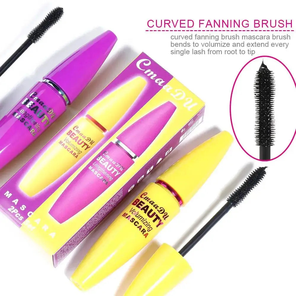 CmaaDu 4D Waterproof Volumizing Mascara – Lengthening & Curling