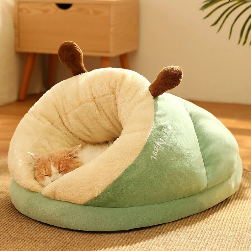 New 2023 Pet Warm Thickened Nest Slippers Series Cat Litter Mat Dog Autumn Winter House Beds For Cat Oasis Select