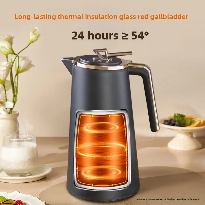 Glass Liner Thermal Jug Large Capacity Insulated Hot Water Bottle Vacuum Flask for Home and Office Oasis Select