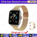 1.44" Touch Smartwatch – Bluetooth Calls & Fitness Tracker