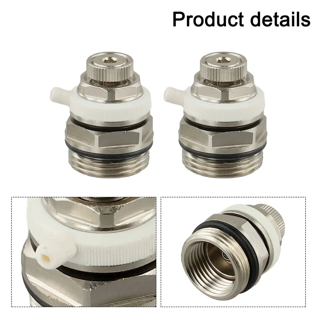 2Pack Automatic Bleed Valve 3/4 Inch Automatic Air Vent Valve Is Designed For Hassle-free Installation Oasis Select